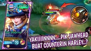 HARLEY VS JAWHEAD, BALAS DENGAN COMEBACK YG MENYAKITKAN~ HARLEY GAMEPLAY