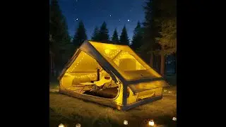 GEERTOP 4-Person Inflatable Camping Tent House