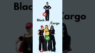 5 Better Ways to Wear a Black Cargo Pants #stylingtips #ulzzangfashion #ulzzang  #koreanstyle
