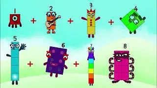 Numberblocks Magic Run World Adventure - Numberblocks find Number in Flower