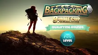 Golf Clash: PRO Backpacking 9-Hole Cup Qualifying! MAKING FREE NOTES!