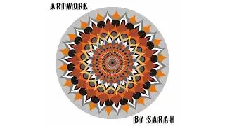 How to draw Mandala for Beginners|Mandala art on computer|Digital Mandala art step by step|