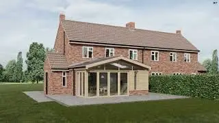Coleshill rear extension feasibility option 1