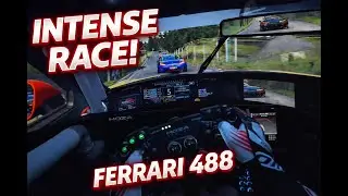 immersive ultra realistic graphics intense race ferrari 488