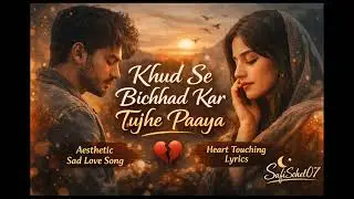 Khud Se Bichhad Kar Tujhe Paaya | Aesthetic Sad Love Song | Heart Touching Lyrics