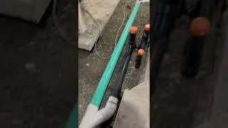 Underground plumbing is underway! #renovation #plumber  #plumbing