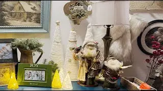 Thrifted Frame Makeover Ideas | Winter Wall Decor DIY with Goodwill