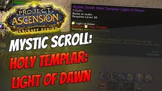 How to get Mystic Enchant: Holy Templar: Light of Dawn | Paladin [Warcraft Reborn]