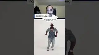 Pop the balloon dancing guy reaction
