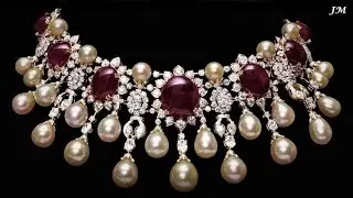 Simple and beautiful Ruby necklace