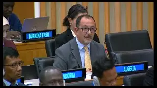 Statement by DPR of Algeria during the general debate of the UN Second Committee