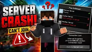 Minecraft Bedrock Server Join Crash 😡 | Aternos & Other Servers Not Working?