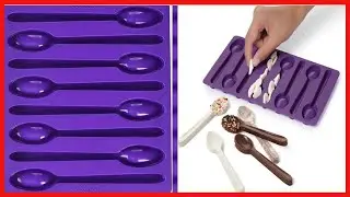 Create Delicious Edible Candy Spoons with the Spoon-Shaped Silicone Mold