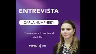 Entrevista de la Consejera Electoral Carla Humphrey con Alejandro Cacho para Heraldo TV