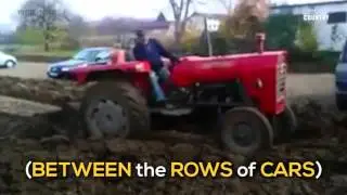 Farmer Gets Sweet, Sweet Parking Lot Revenge