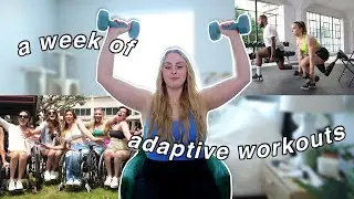 a week of ADAPTIVE & INCLUSIVE workouts