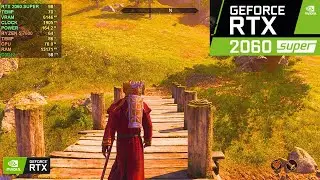 The Elder Scrolls IV: Oblivion Remastered RTX 2060 SUPER & Ryzen 5 7600 Medium Preset Settings