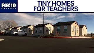 Affordable, tiny homes built for AZ teachers | FOX 10 Phoenix