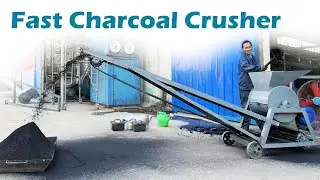 Lump Charcoal Grinder Machine: Revolutionize Your BBQ Experience!