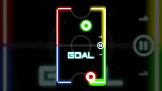 Glow Hockey Tournament w/ Friends on iPhone