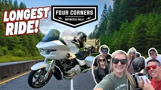 Мы проехали на нашем Harley Davidson Road Glide 2024 года более 650 миль! — Four Corners Motorcyc...