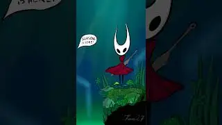 My Hollow Knight Silksong animation. #silksong #hollowknightsilksong #hornet #shorts  #animation