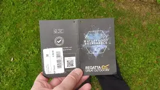 Testing and review the  Regatta Highton  RMW 325R waterproof trousers,     Isotex 10000 Stretch.