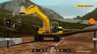 Excavator operator construction site | construction simulator 👷 | construction vehicles driving 