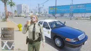 Gta 5 LSPDFR Playing As Female LASD City Of Compton - CVPI Routine Patrol #gta #gta5 #lspdfr
