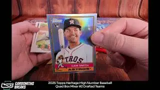 2025 Topps Heritage High Number Baseball Quad Box Mixer #2