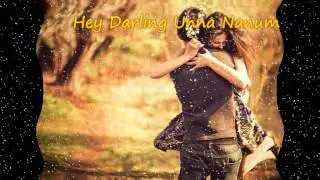 Hey Darling - Lyric Video | SG Shan | NirJany | Diron Fernando