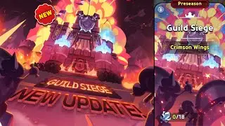 New Guild Siege Crimson Wings Pre-Season Guide 😱