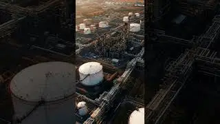 Oil-Refinery-Plant#oilrefinery #gasplant #fertilizer #industrial #qatar
