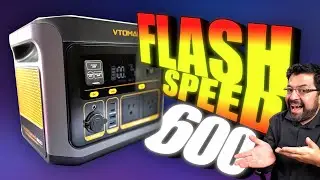 Vtoman Flashspeed 600: Energía confiable para emergencias y oficina