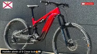 Up Close with the New Haibike AllMtn CF 9👀🔥
