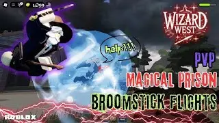 WIZARD WEST! - Broomstick flights | Magical prison | PVP | DOOM_Verse Live Stream