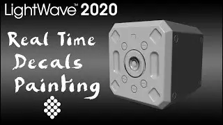 LightWave 2020 Real Time Decals Painter