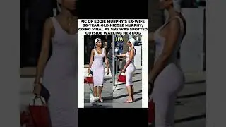 Eddie Murphy&rsquo;s Ex-Wife Nicole Murphy, 58, Goes Viral After Being Spotted Walking Her Dog! #eddie