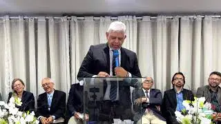 Culto de Posse do Pr. Ces&aacute;rio na MEPB em Santa Luzia.