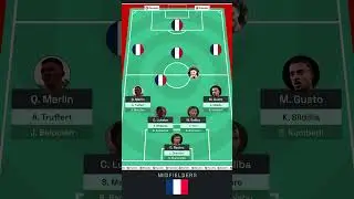 🇫🇷 FRANCE 2024 OLYMPICS SQUAD DEPTH