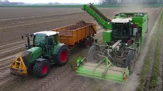 Wortels rooien | Harvesting carrots | M&ouml;hren roden | AVR Puma | Modern Agricultural Machines