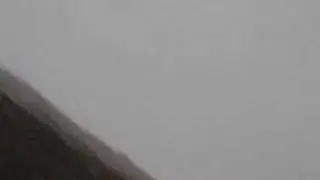 Huge chunks of ice fall from 1600 foot TV tower