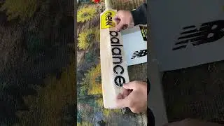 NB cricket bat sticker applying#cricket #batrepair