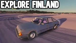 exploring Finland but got killed by watch in my winter car!
