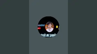 tech mr pankaj is live