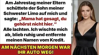 Am Jahrestag schüttete der Sohn meiner Schwester Limo in meinen Schoß und sagte  „Nicht hier!“