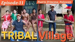 INSIDE PUERTO PRINCESA'S TRIBAL VILLAGE | HIDDEN CULTURE OF PALAWAN PHILIPPINES 🇵🇭, Episode-11
