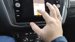 Volkswagen Tiguan работа Mirrorlink через Sony