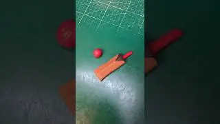 How to make fondant cricket bat / cricket cake #cricketbat #cricketcake #cricket #ilp2025
