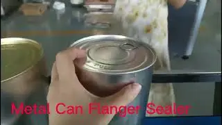 Manufacture Metal tin can #flanger seamer seaming machine,tube #flanging machine,can sealing machine
